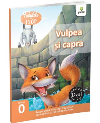 Vulpea si capra. Fabulele lui Esop: Nivelul 0