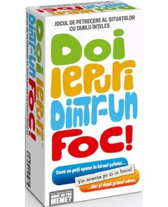 What Do You Meme? - Doi iepuri dintr-un foc