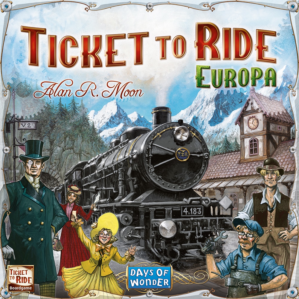 Joc de societate Ticket To Ride Europa
