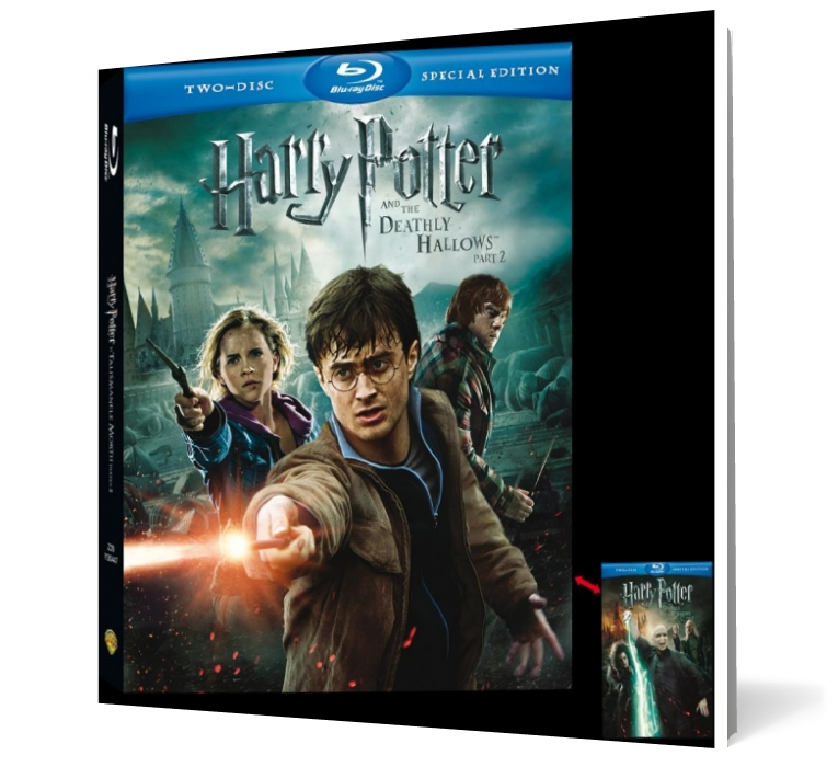 Harry Potter şi Talismanele Morţii: Partea 2 - Blu Ray Special Edition Lenticular