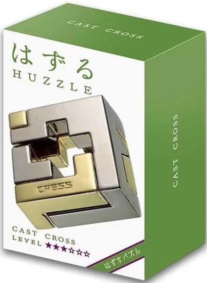 Huzzle Cast Cross . Puzzle mecanic