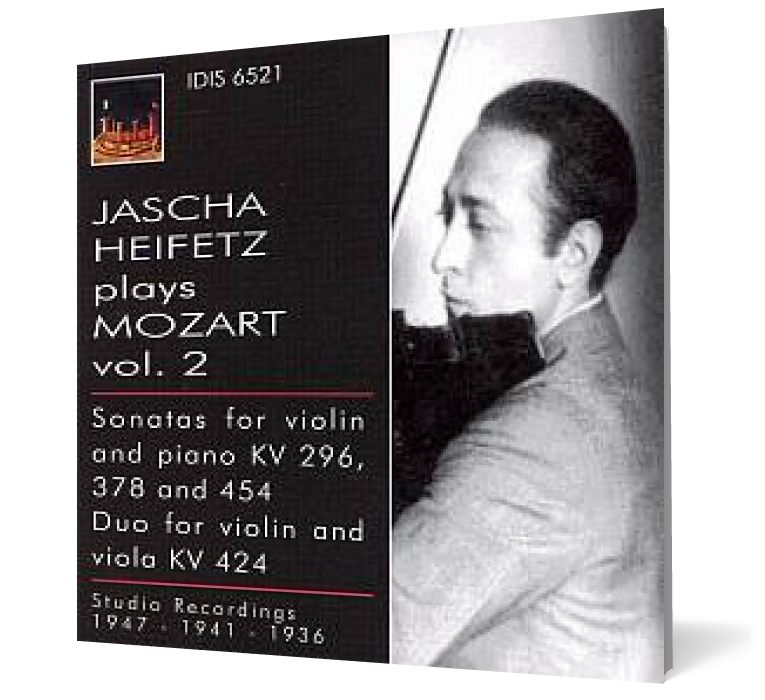 Jascha Heifetz Plays Mozart, Vol. 2