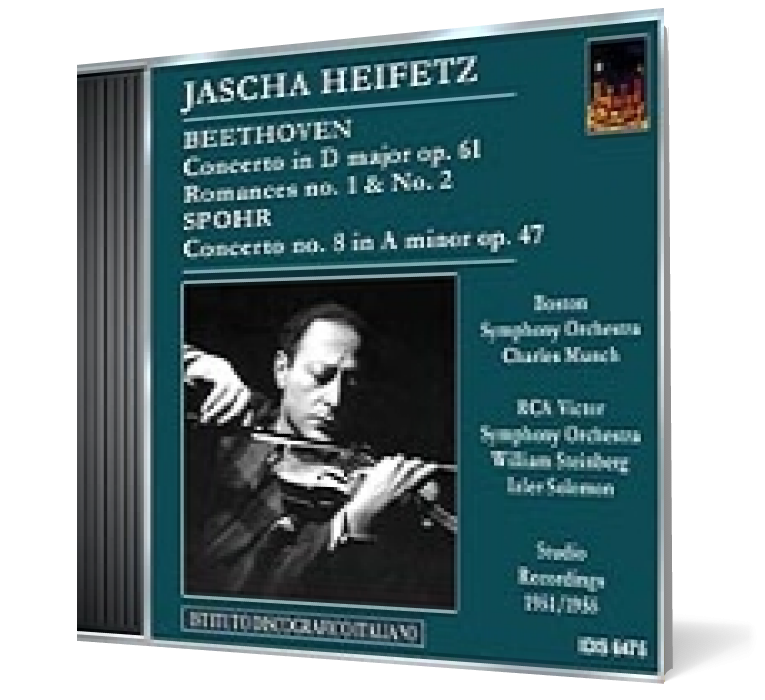 Jascha Heifetz plays Beethoven and Spohr