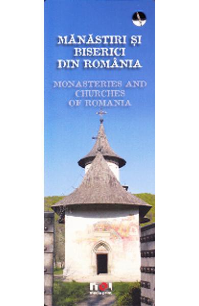 Mini album Manastiri si biserici din Romania (romana - engleza)