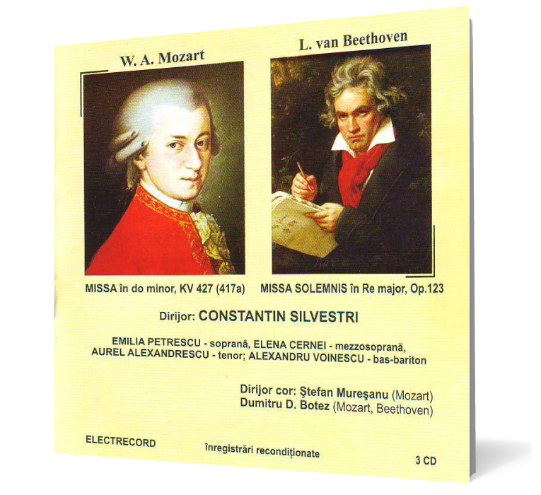 Missa în Do minor. Missa Solemnis în Re major Constantin Silvestri