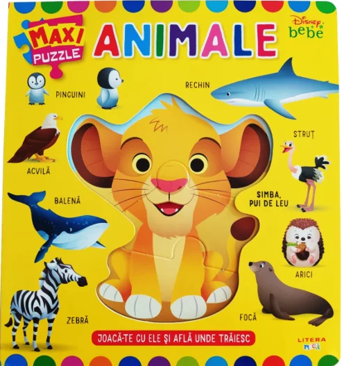 Disney bebe. Animale. Maxi puzzle