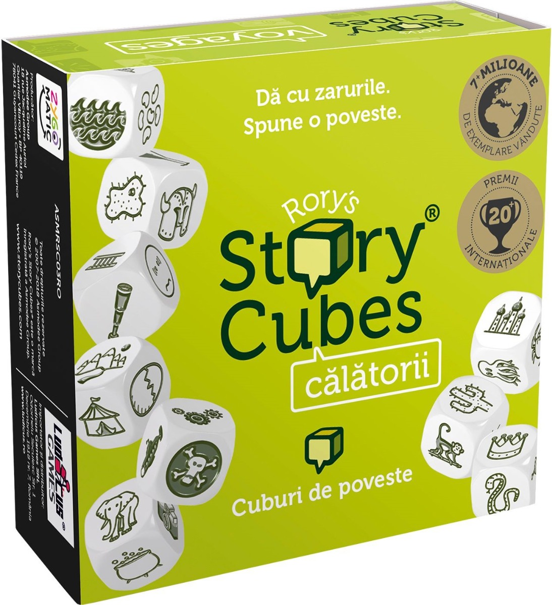 Rory\'s Story Cubes. Calatorii - Extensie
