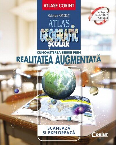 Cunoașterea Terrei prin realitatea augmentată - Atlas geografic școlar