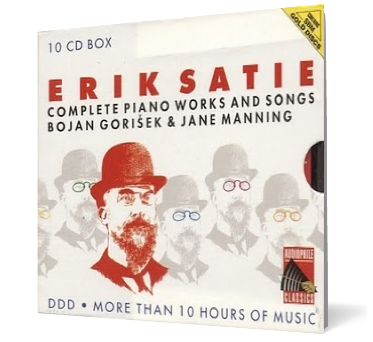 Erik Satie - Complete Piano Works And Songs (10 CD)