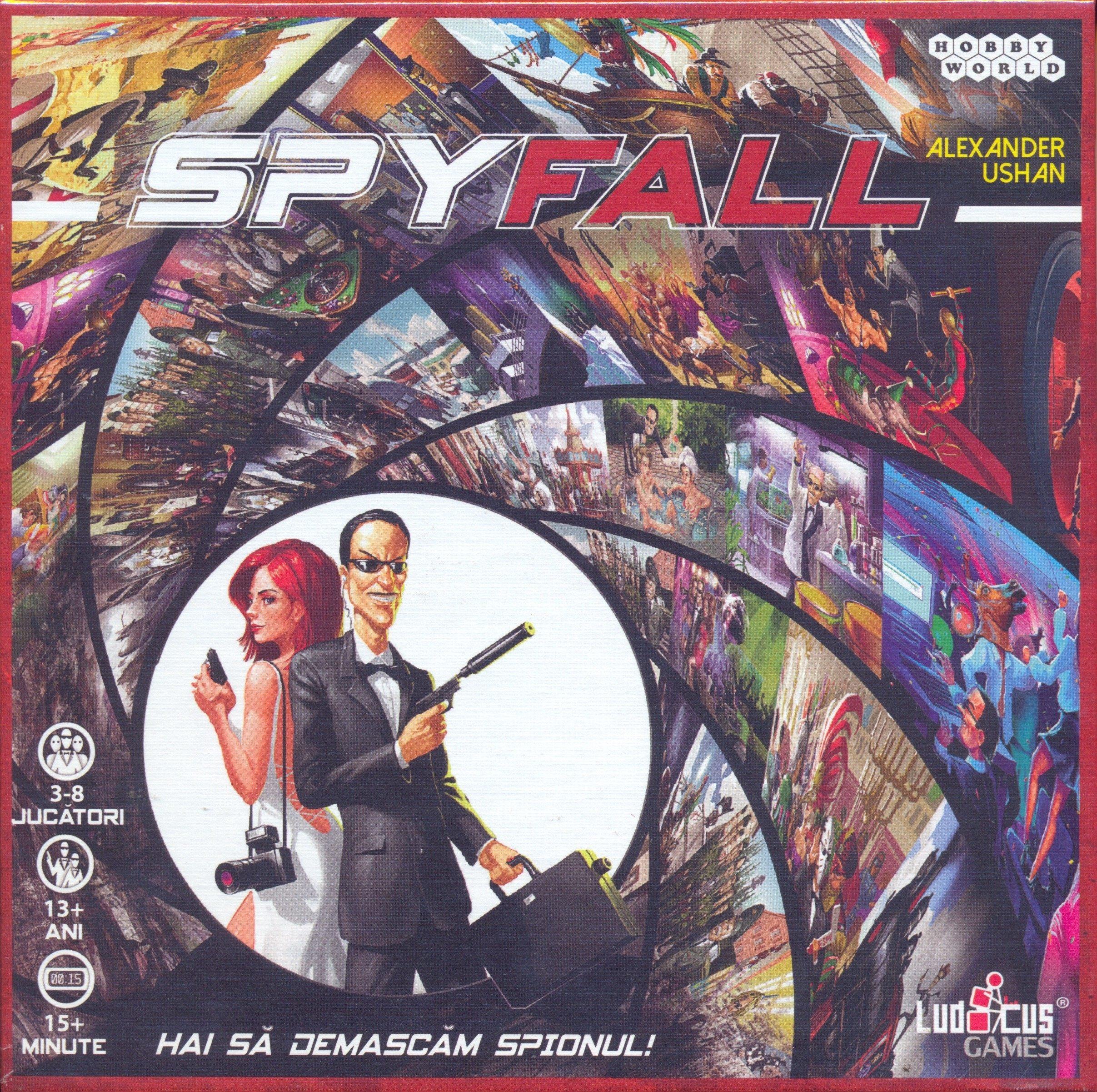 Joc de societate Spyfall. Hai sa demascam spionul!