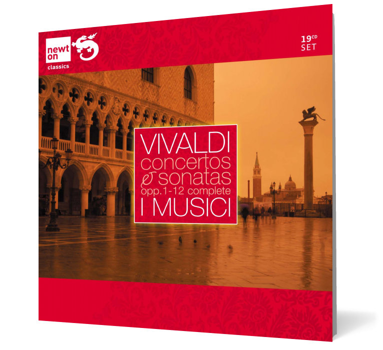 Vivaldi - Concertos and sonatas Opp. 1–12 complete (19 CD SET)